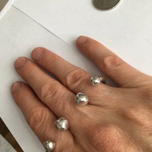 NWT UNO De 50 Mary-Three Knuckle Ring